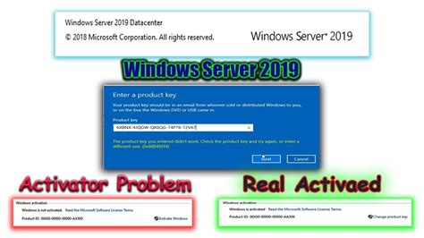 Activate windows 2019 server